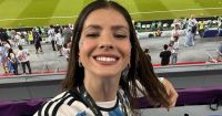 La China Suárez celebró el triunfo de la Selección Argentina con un video picante