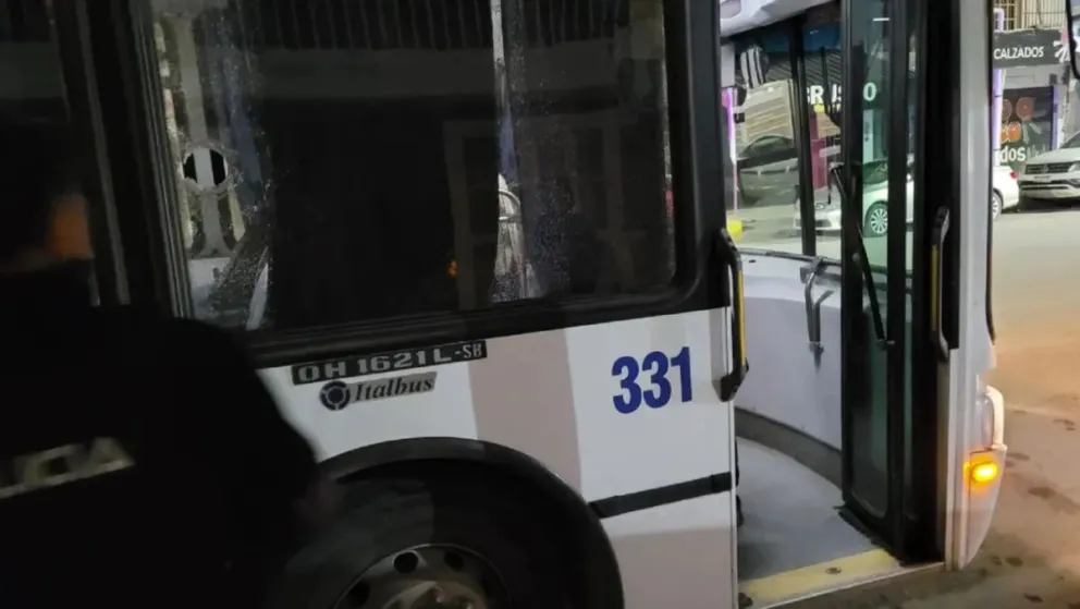 Violentaron un colectivo e hirieron a una joven estudiante en la cara 