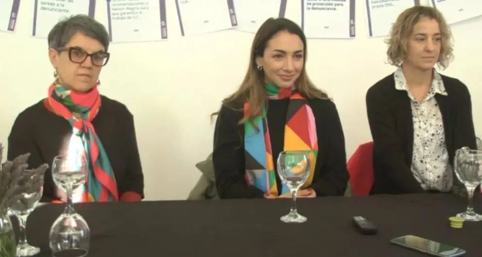Thelma Fardín visitó la Unco y brindó detalles del juicio contra Darthés