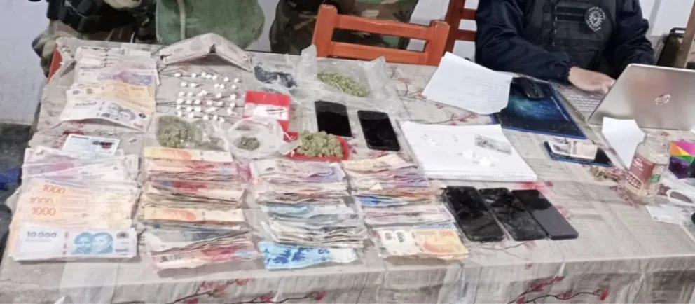 Gracias a la denuncia de vecinos lograron desarticular otro punto de venta de droga en la región