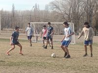 Más de 30 jóvenes participaron en un torneo de fútbol en el Día de la Lucha contra la Droga