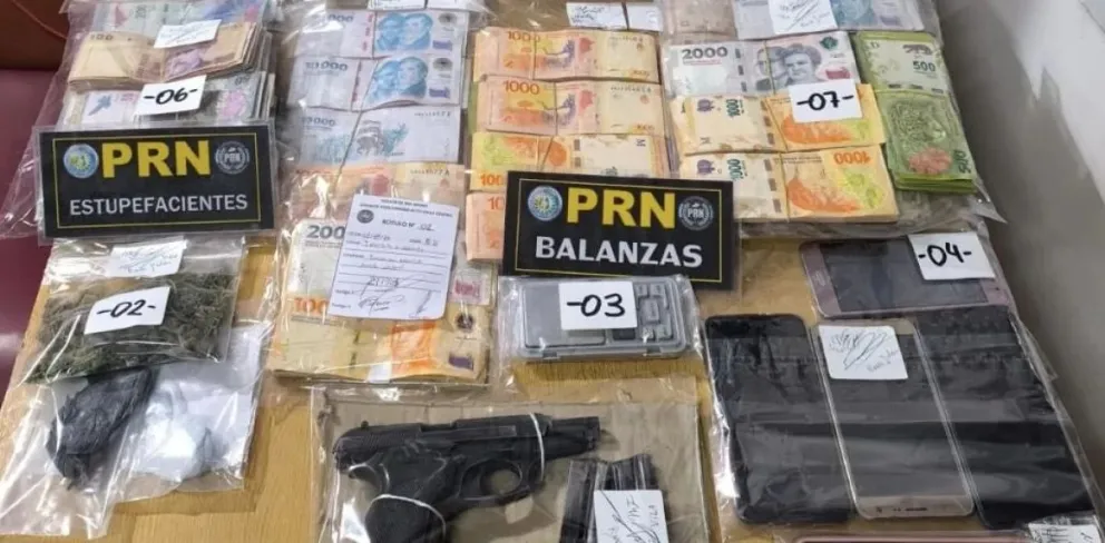 Siete personas terminaron detenidas tras la desarticulación de una red de narcomenudeo