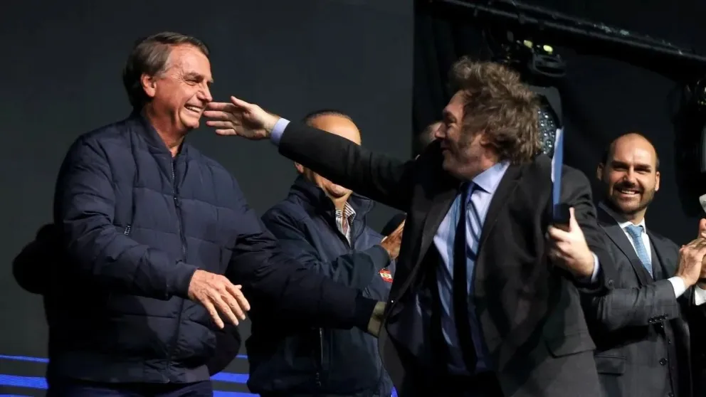 Brasil: Encuentro entre Milei con Bolsonaro y dos gobernadores conservadores