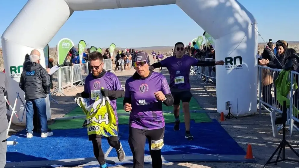 Roca disfrutó con la primera edición del Sur Trail que fue un éxito