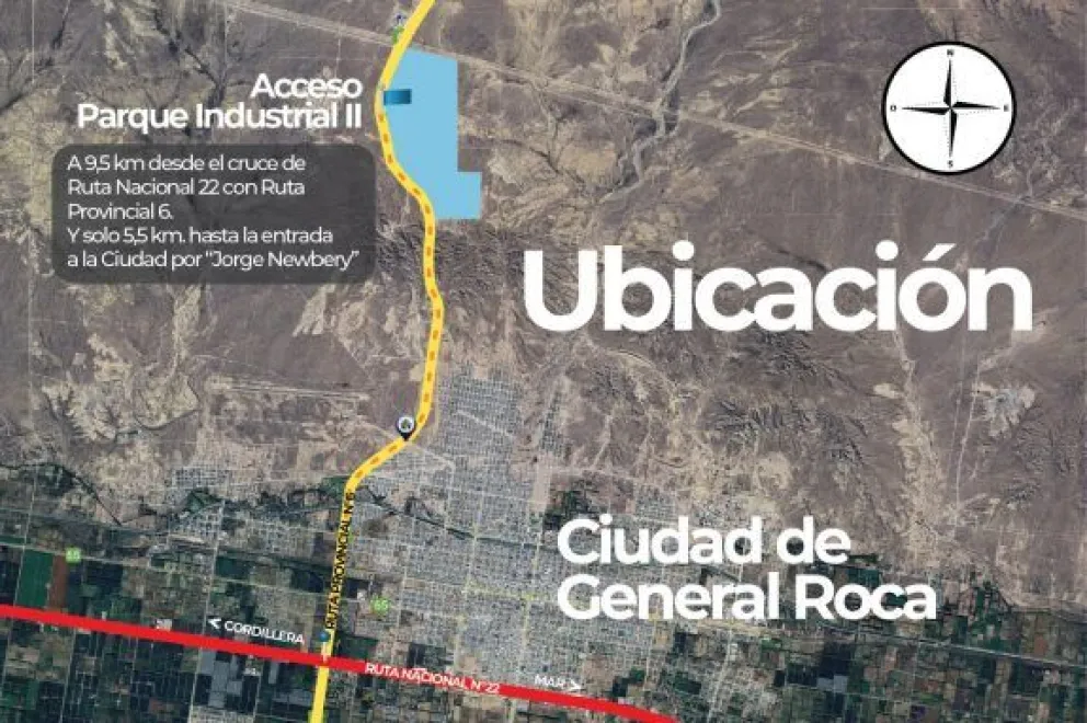 ¡No falta nada!: ¿Cuándo se inaugura el Parque Industrial II en Roca?