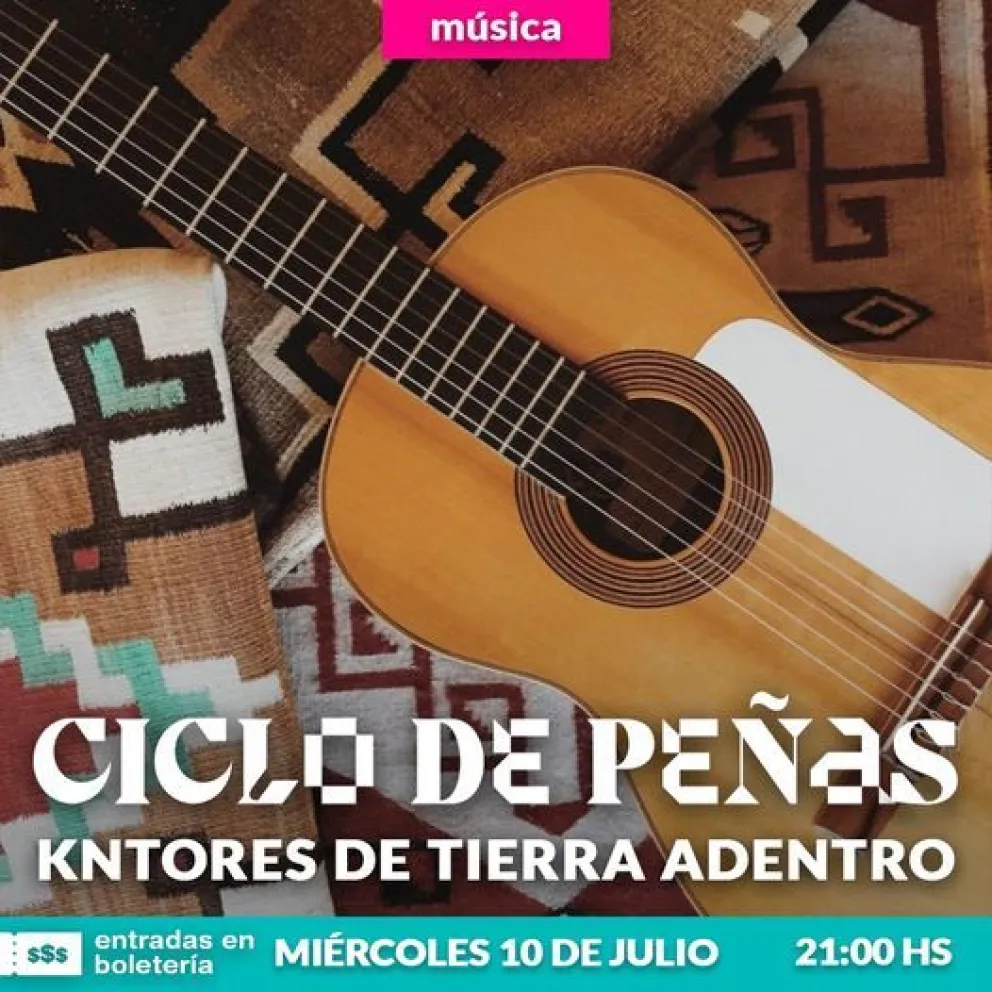 Noche de folklore imperdible con "Kntores de Tierra Adentro"