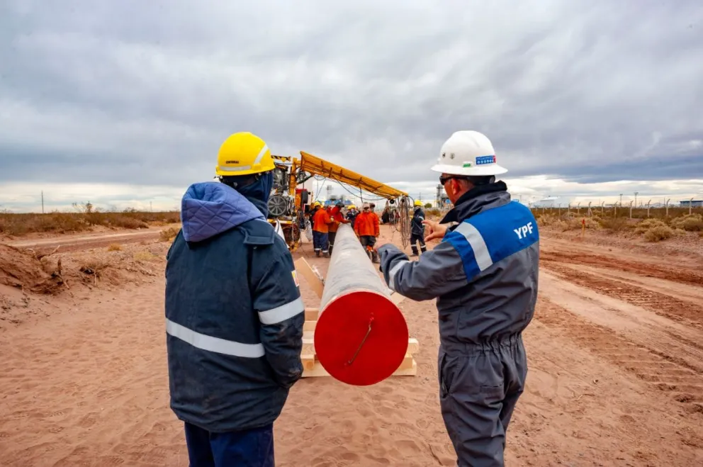 Gran noticia: YPF comienza las obras del tramo 2 del oleoducto en Río Negro