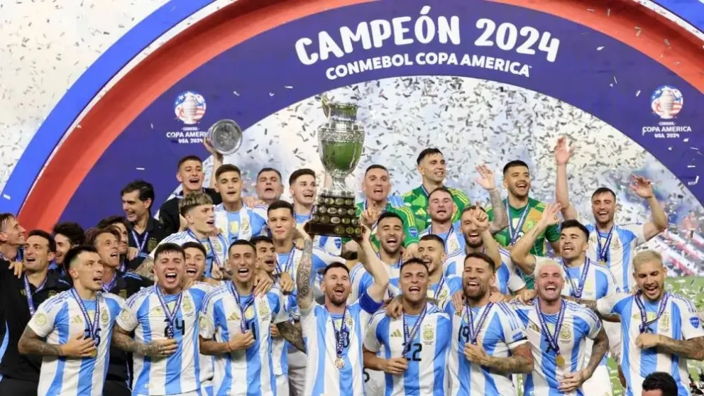¡Argentina, bicampeona de América!