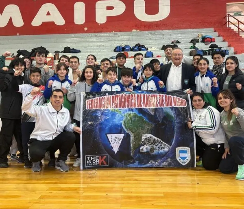 Río Negro obtuvo 28 medallas en el Campeonato Nacional de Karate en Mendoza