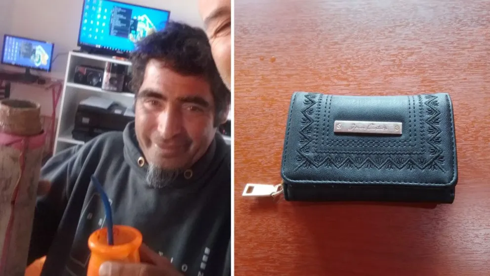 Gesto ejemplar: un malabarista roquense devolvió una billetera que encontró tirada