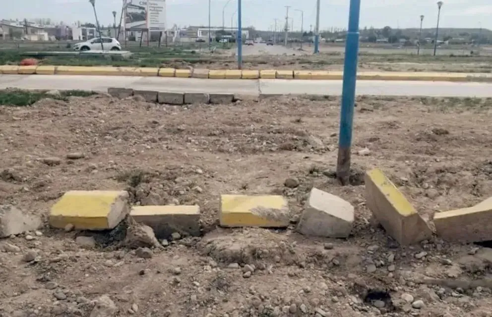 Le pusieron fecha a la recuperación de la rotonda de la calle Jujuy en Roca