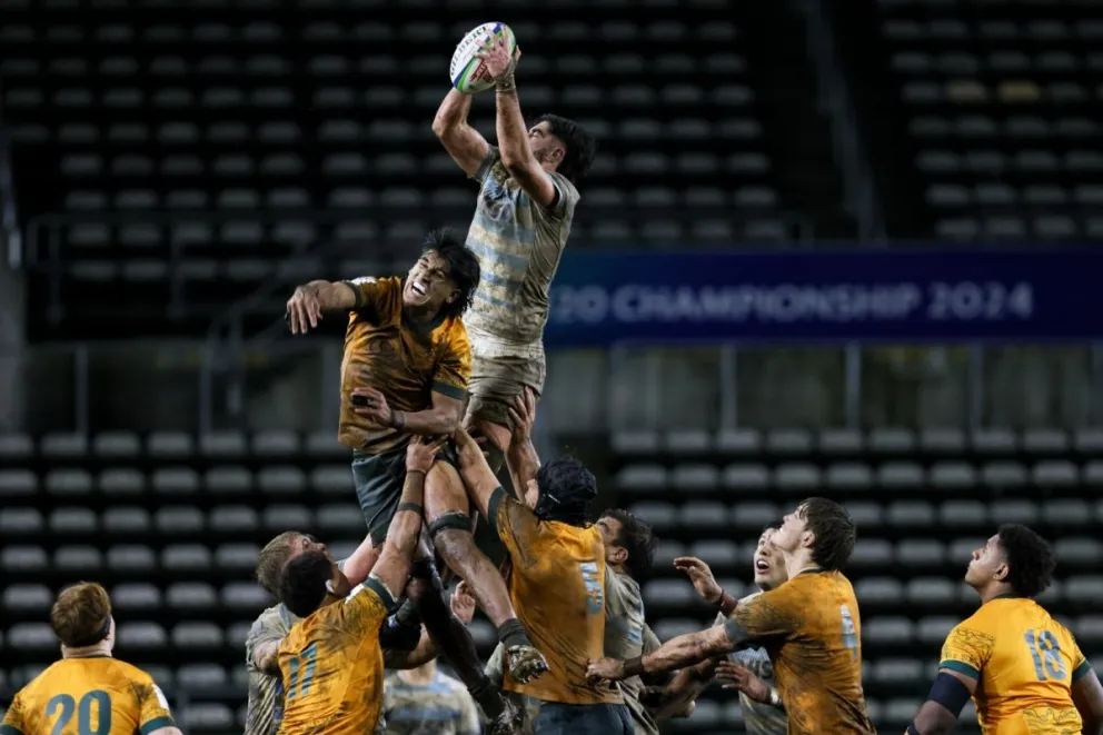 Mundial de Rugby M20: Los Pumitas ganaron ante Australia y se aseguraron el quinto puesto