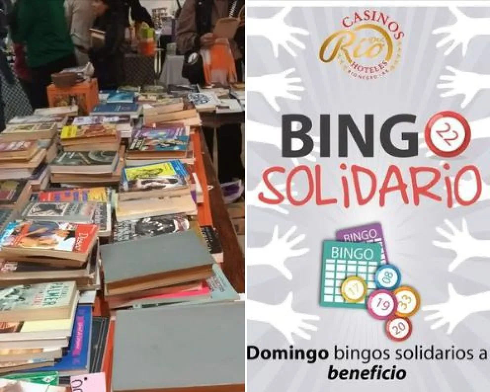 Feria de libros y bingo solidario: una nueva oportunidad para ayudar a los callejeritos 