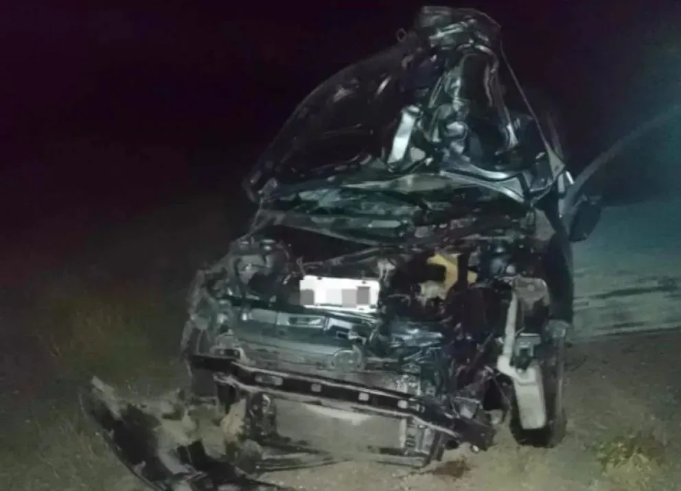 Un camión perdió sus ruedas duales y provocó un accidente en Ruta 22