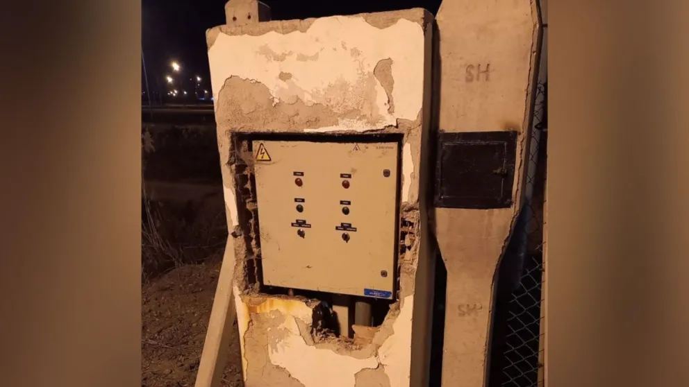 Vandalismo en ARSA: “Rompieron todo por la bronca de no poder llevarse los cables”