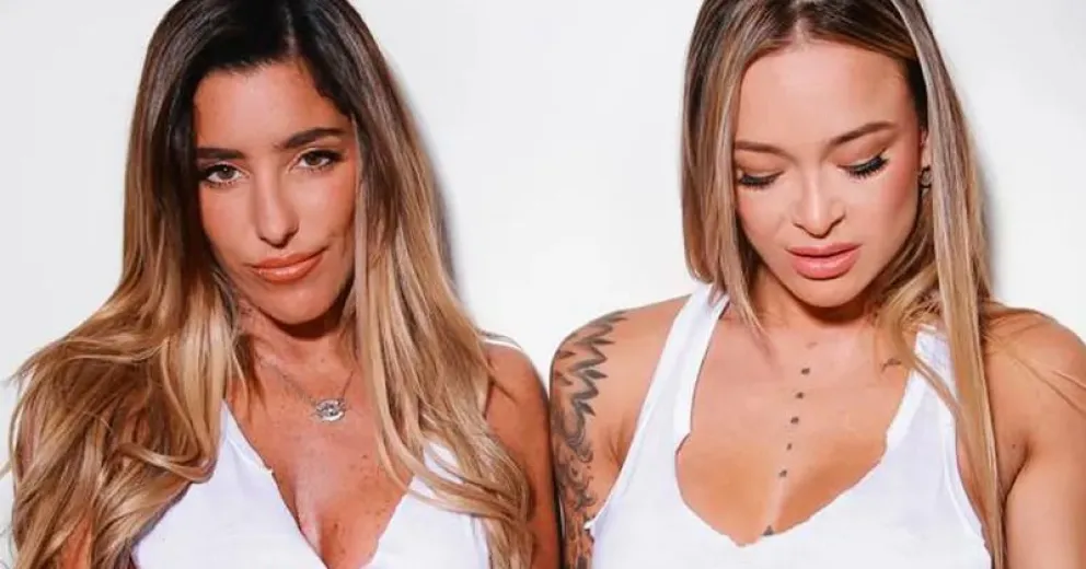 Las primeras fotos hot de Cata y Agostina de Gran Hermano