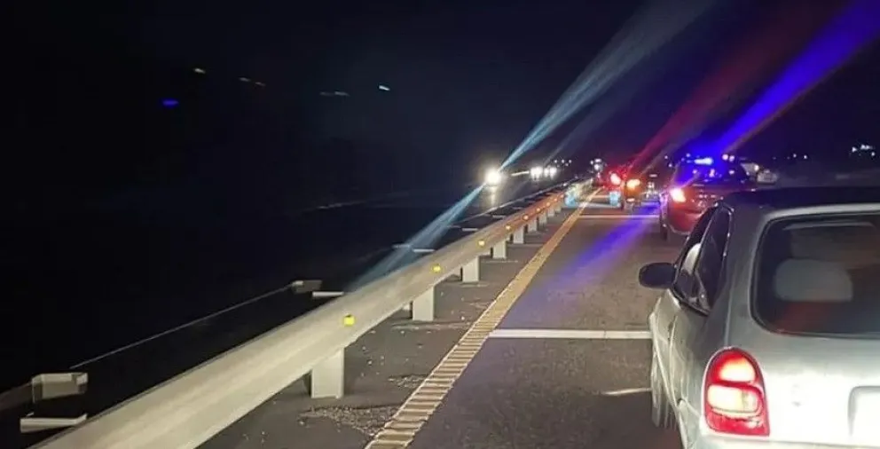 Una falla mecánica provocó un choque en Ruta 22