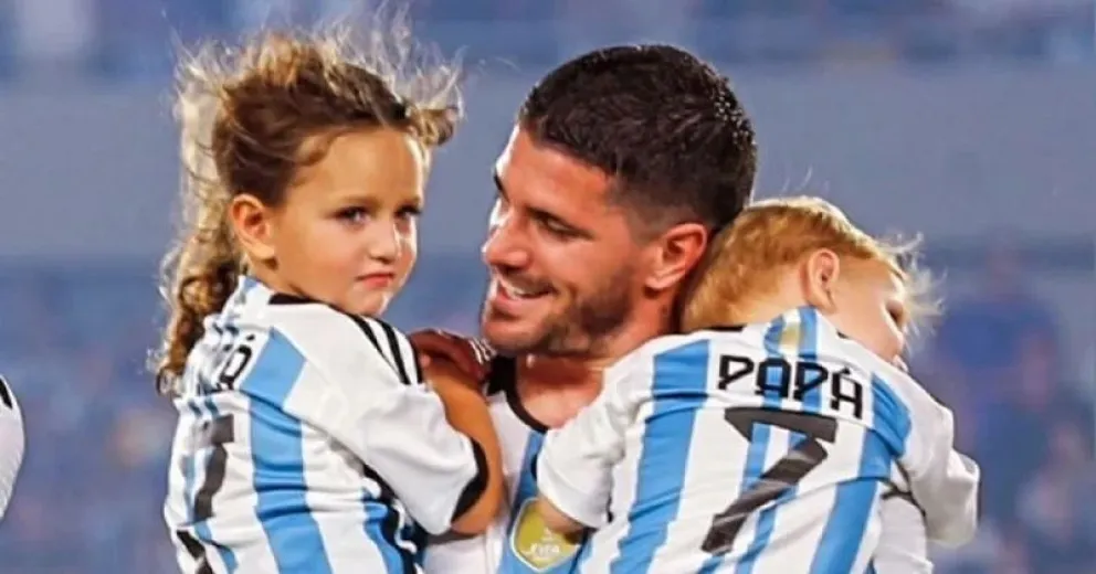 Rodrigo de Paul confesó el pedido de su hija Francesca antes de cada partido