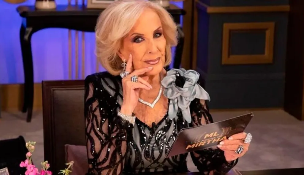 A qué famosa figura Mirtha Legrand le envía mensajes a las 3 de la mañana