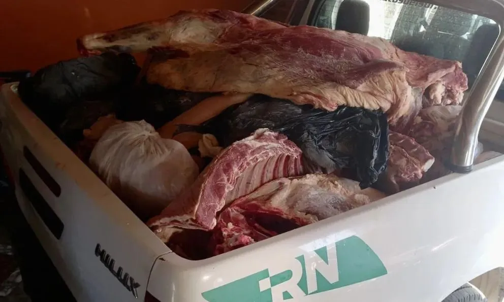 Más de dos mil kilos de carne fueron secuestrados en distintos comercios 