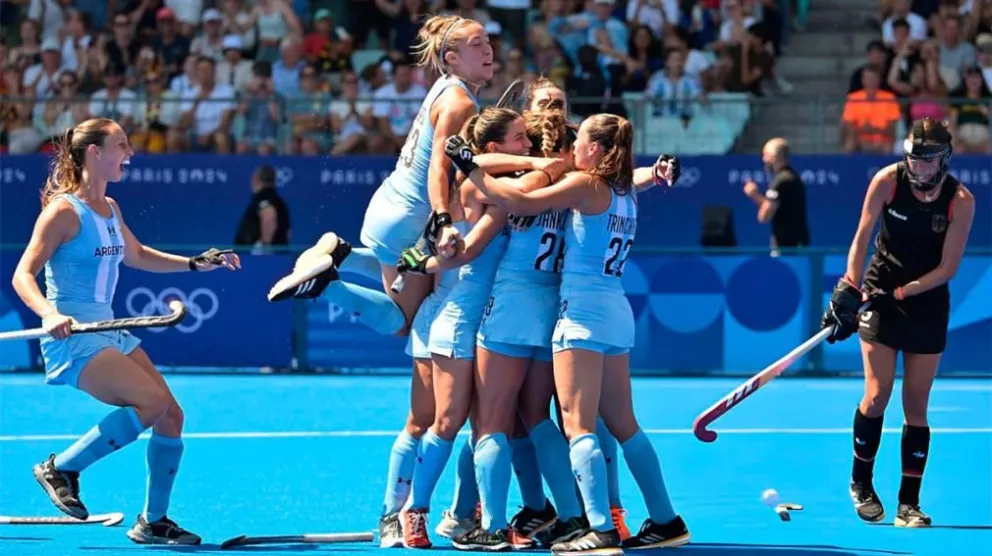 Las Leonas vencieron a Alemania están en semis de los Juegos Olímpicos