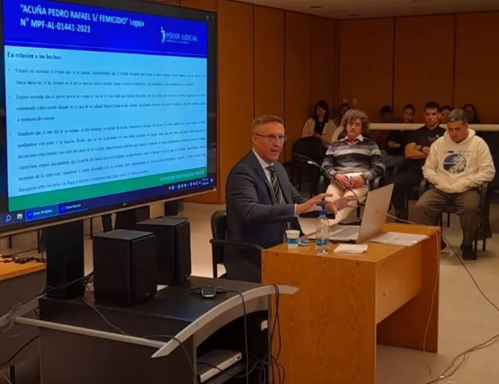 Alegatos por el femicidio de Marisa Galdame: se define si Pedro Acuña es responsable