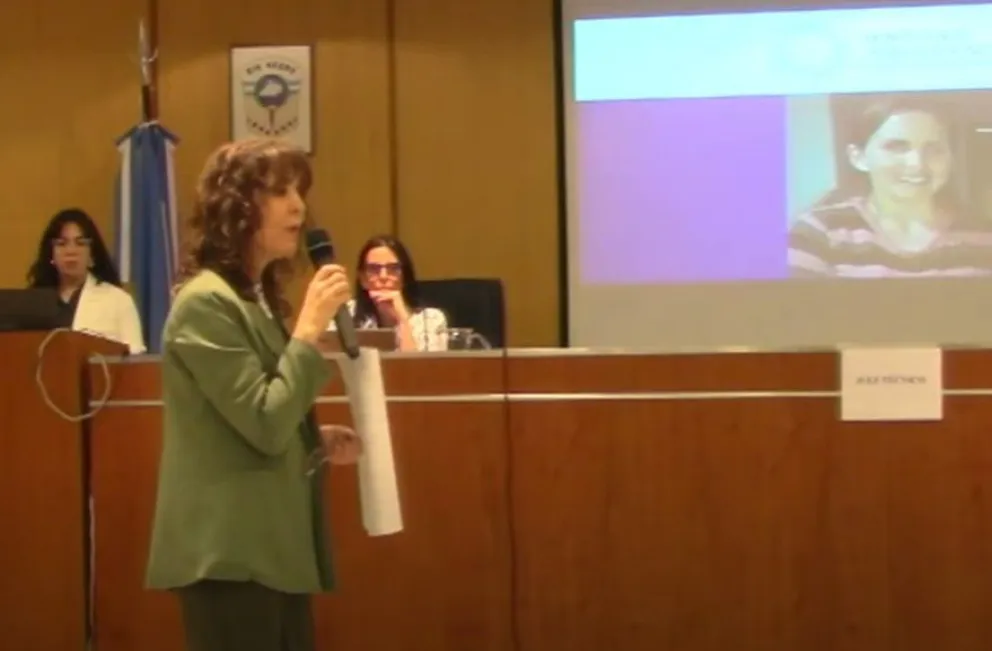 Fiscal Teresa Giuffrida expone las situaciones de violencia de género sufridas por Marisa.