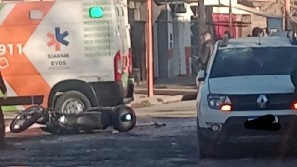 El siniestro ocurrió durante una persecución policial. (Gentileza).