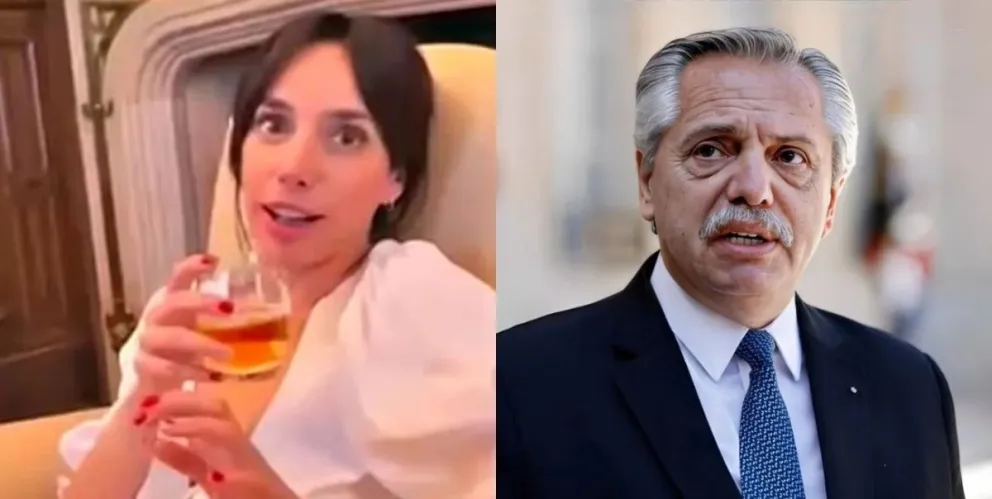 Escándalo: el video de Tamara Petinatto con Alberto en el despacho presidencial