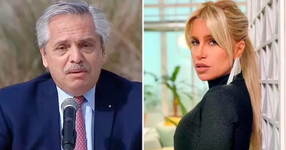 Salieron a la luz los mensajes entre Flor Peña y Alberto Fernández