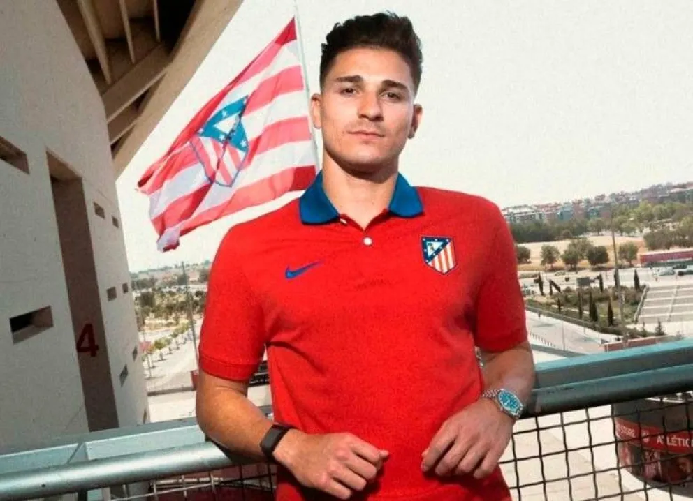 La "Araña" llegó al Atlético Madrid como nuevo refuerzo