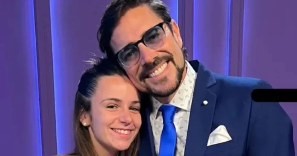 Matías Alé lanzó un picante comentario en las fotos de su novia que causó polémica