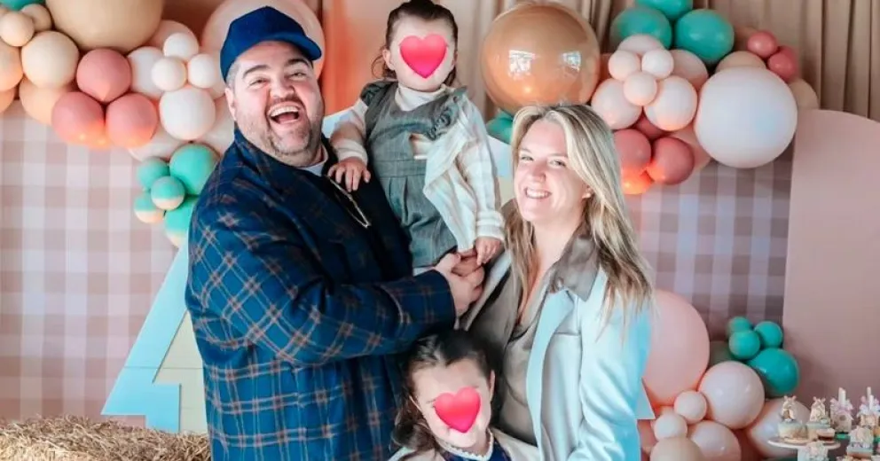 Así fue la fiesta de cumpleaños de Inés, la hija de Darío Barassi
