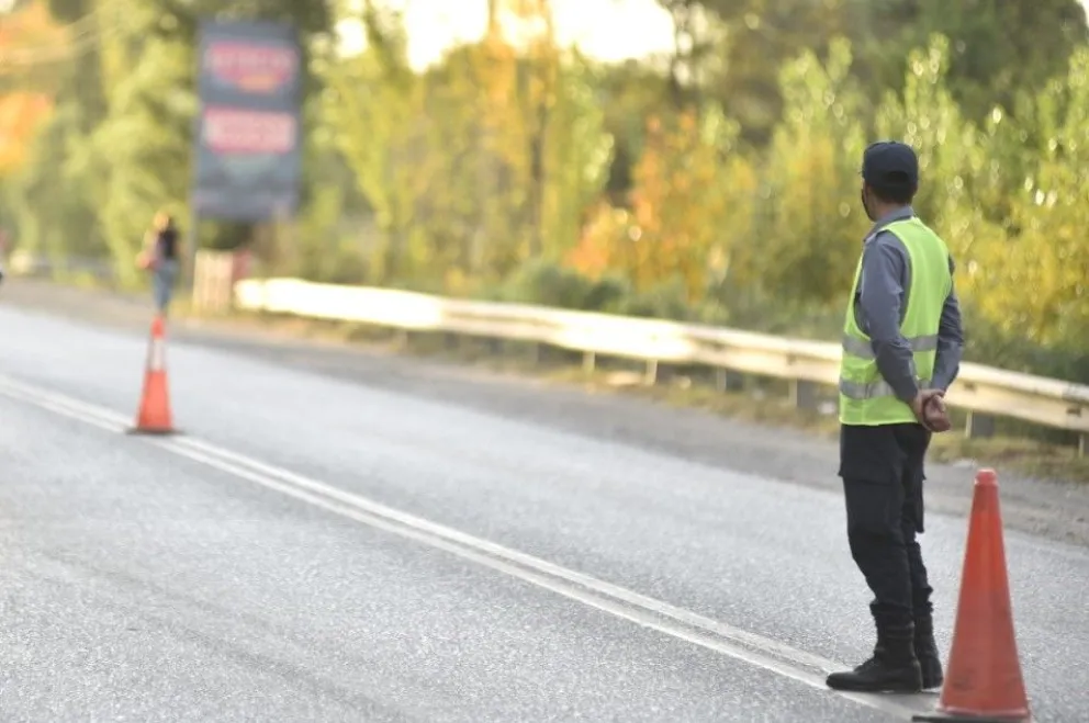 El tránsito permanece cortado en el sector. (Foto archivo)