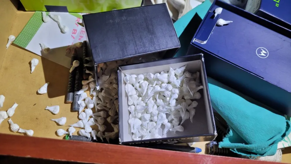 VIDEO: desbarataron varios puntos de venta de drogas que serían parte de una red narco-delivery