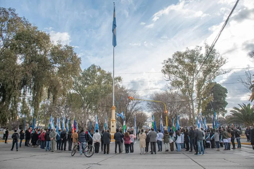 En fotos: Roca homenajeó a José de San Martín 