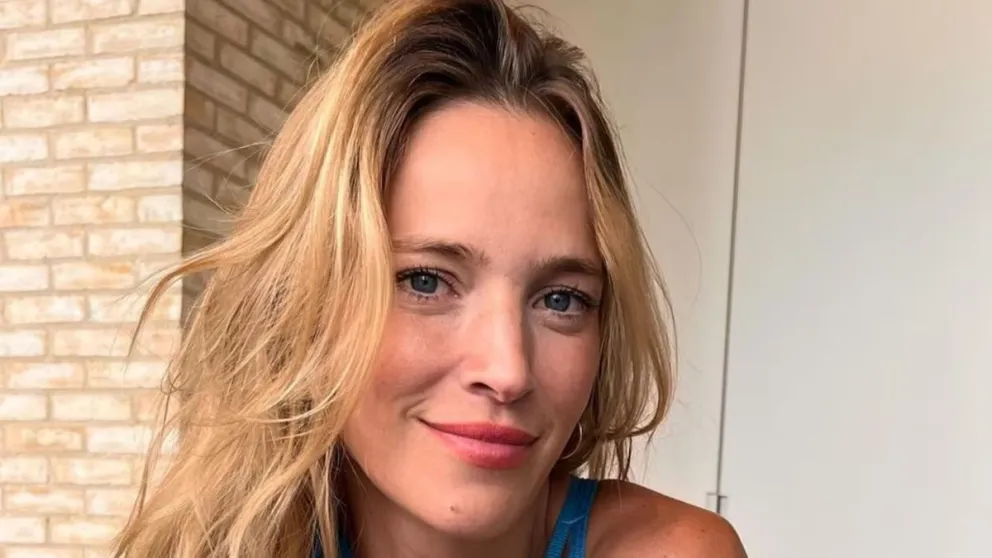 Luisana Lopilato mostró cómo se relaja