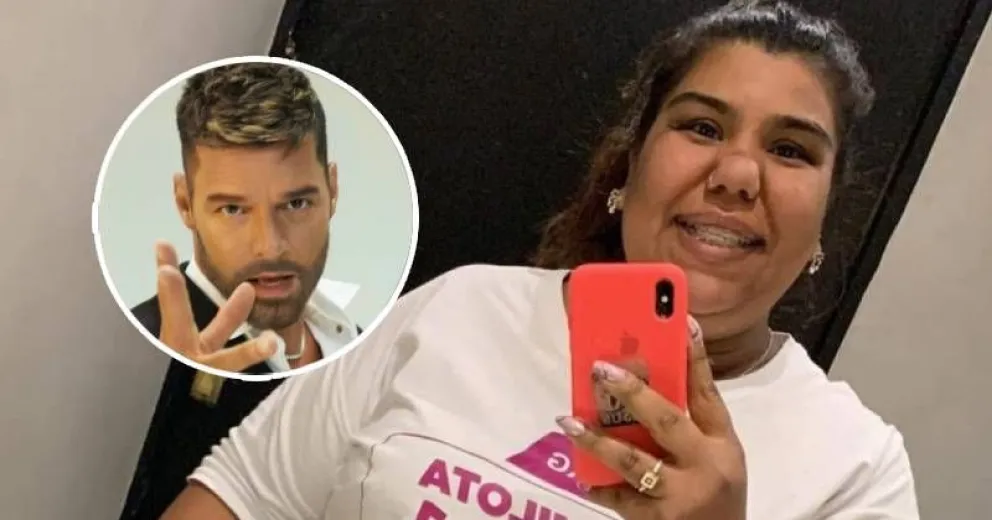 Camila de Cuestión de Peso protagonizó un furcio con Ricky Martin y se hizo viral