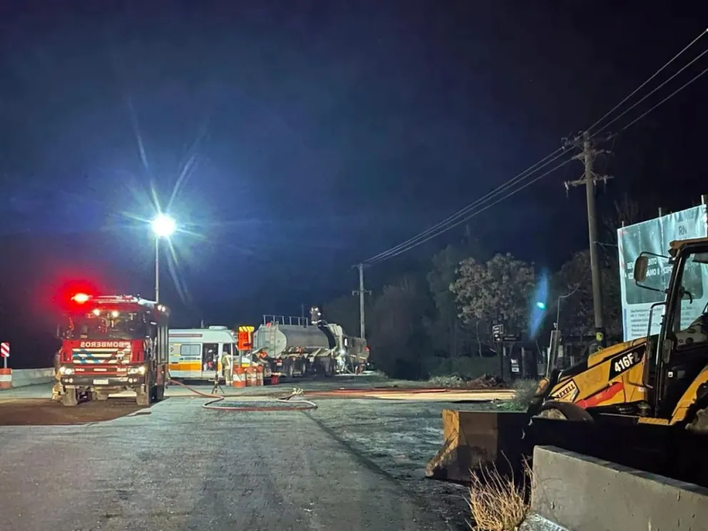 Después de más de 10 horas se liberó el tránsito en Ruta 22: detalles del operativo