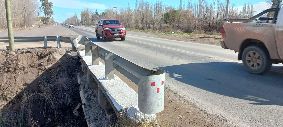 Repararon el puente Palmieri. Foto (ANR)