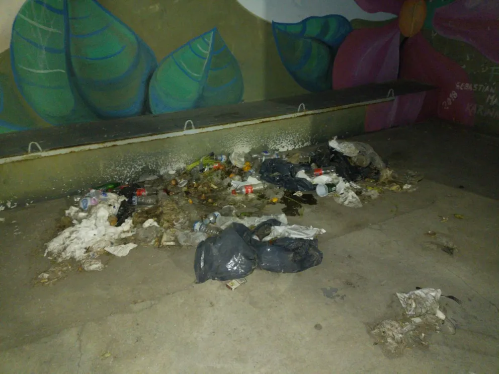 Basura en calles y veredas: a pesar de los controles, siguen arrojando residuos en la vía publica