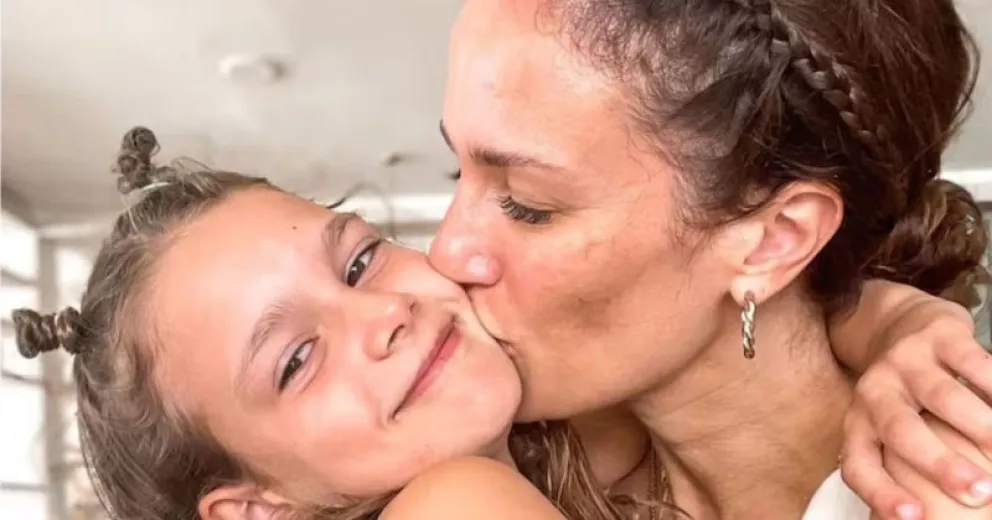 Paula Chaves le dedicó un tierno mensaje a su hija en el día de su cumpleaños