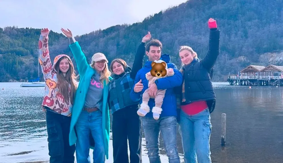 La actividad a la que se animó Nicole Neumann en sus vacaciones en la nieve