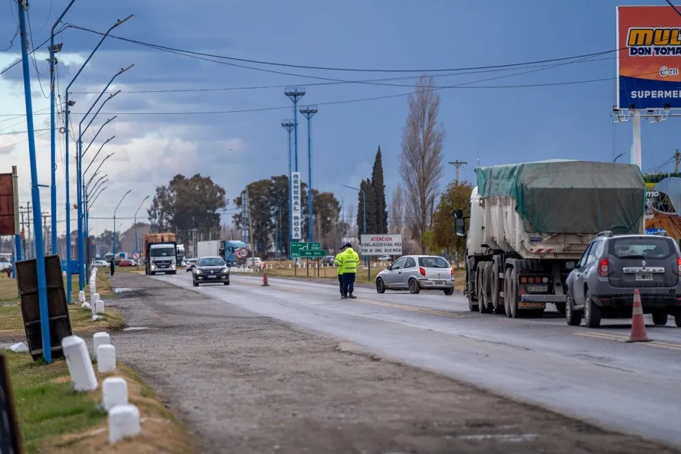 Los controles se han incrementado sobre las rutas de la provincia. Foto: ANR