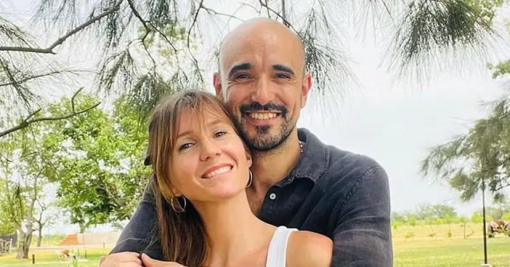 Abel Pintos mostró la primera foto de su hija recién nacida y le dedicó un mensaje