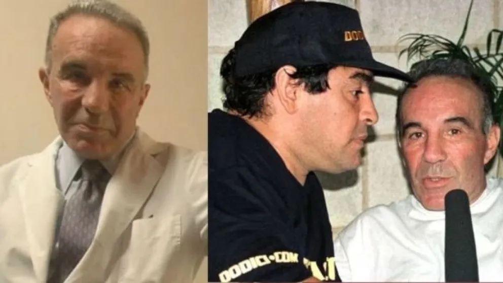 Murió Alfredo Cahe, reconocido por ser el médico de Maradona