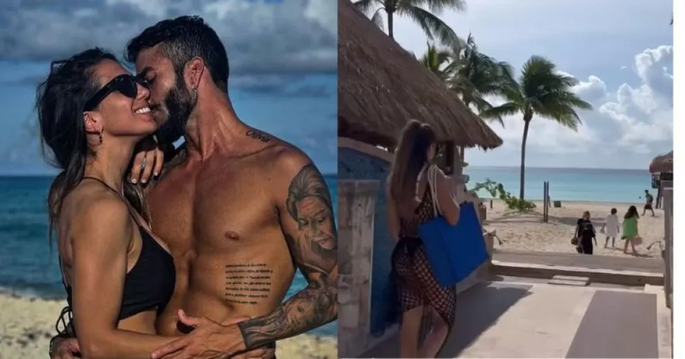 Las lujosas vacaciones de Cinthia Fernández con sus hijas y Roberto Castillo: "Nos fuimos"