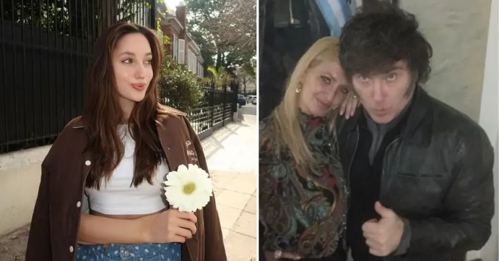 Cómo reaccionó la hija de Yuyito González al enterarse del noviazgo de su mamá con Milei