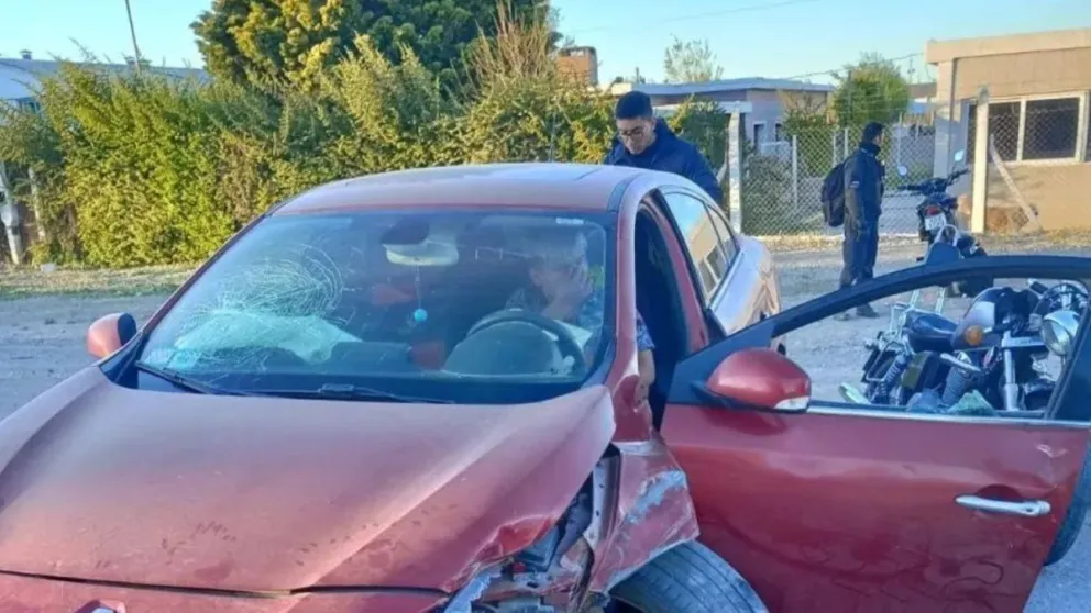Triple choque en Ruta 65: dos personas fueron derivadas al hospital