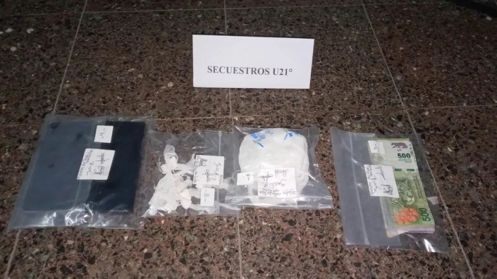 Detuvieron a dos sujetos haciendo delivery de droga en Roca